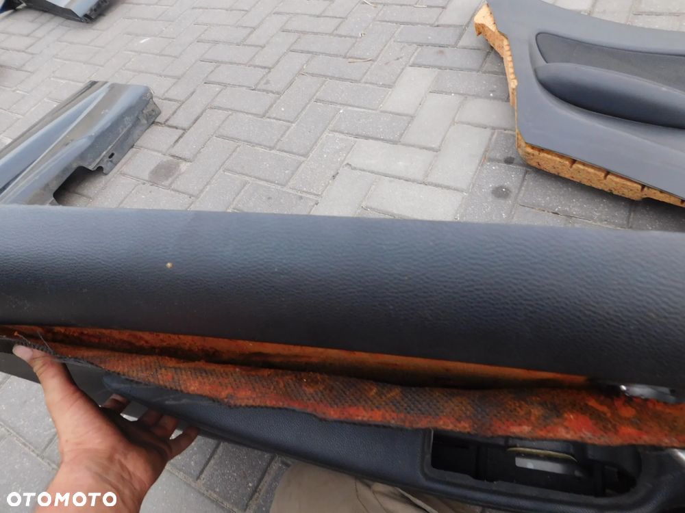 boczki drzwi tapicerka BMW E81 3D M-PAKIET CZARNA - 12