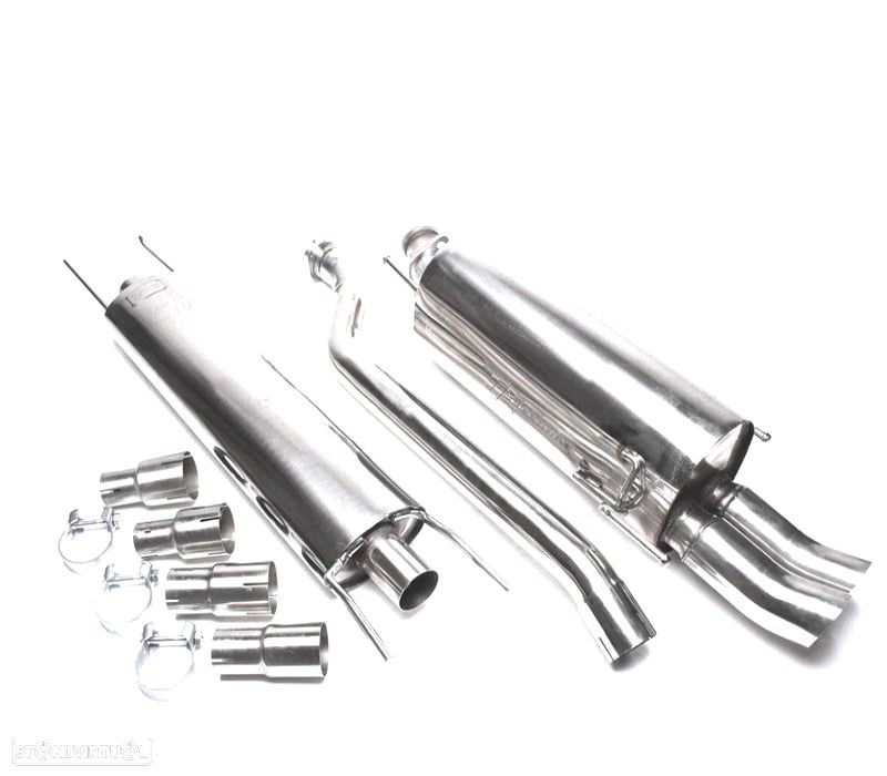 PANELA DE ESCAPE OPEL ASTRA G 97-04 AÇO - 1