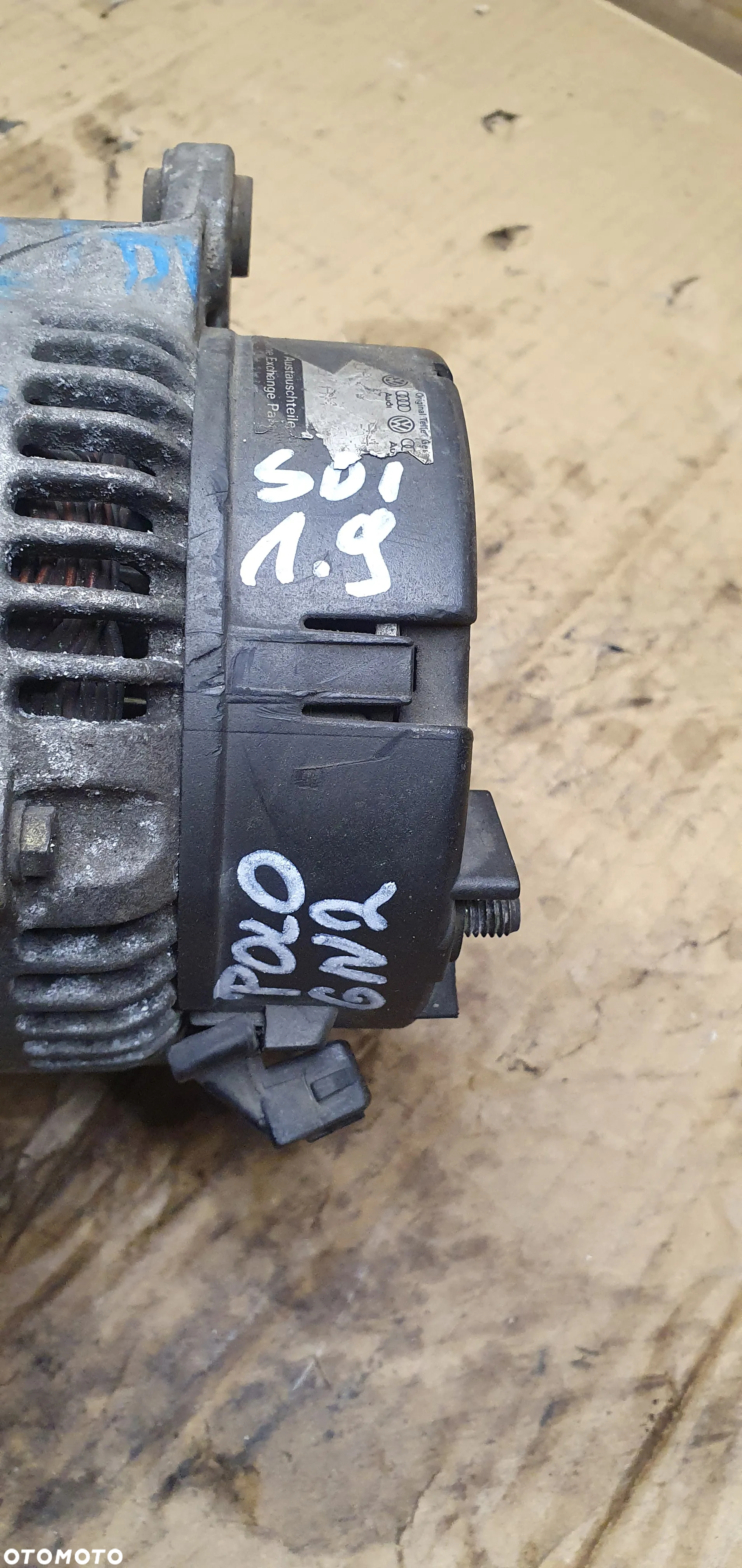 Alternator prądnica VW Polo 6N2 1.9 SDI 028903018AX - 7