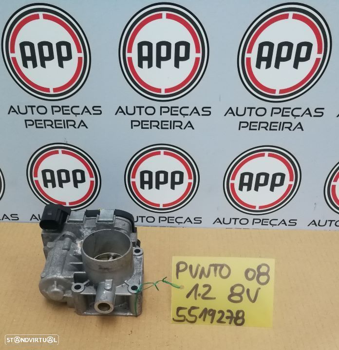 Borboleta Fiat Grande Punto 08,  1.2 ref  5519278 . - 1