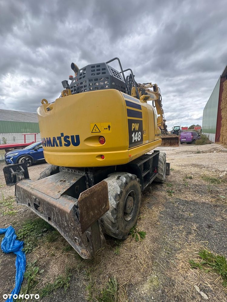 Komatsu PW 148-11 Super Stan Koparka Kolowa - 6