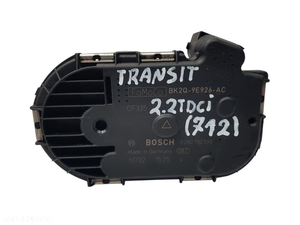PRZEPUSTNICA Ford Transit Custom 2.2 TDCi 0280750598 BK2Q-9E926-AC OEM - 15