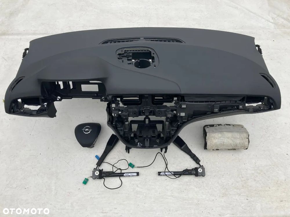 OPEL CORSA E DESKA KONSOLA KOKPIT PULPIT PÓŁKA PARAPET AIRBAG PODUSZKI KURTYNY KURTYNA naprawa Raz2 !!! - 4