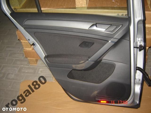 VW GOLF VII 7 BOCZEK TAPICERKA DRZWI NOWA ORYGINAŁ - 1