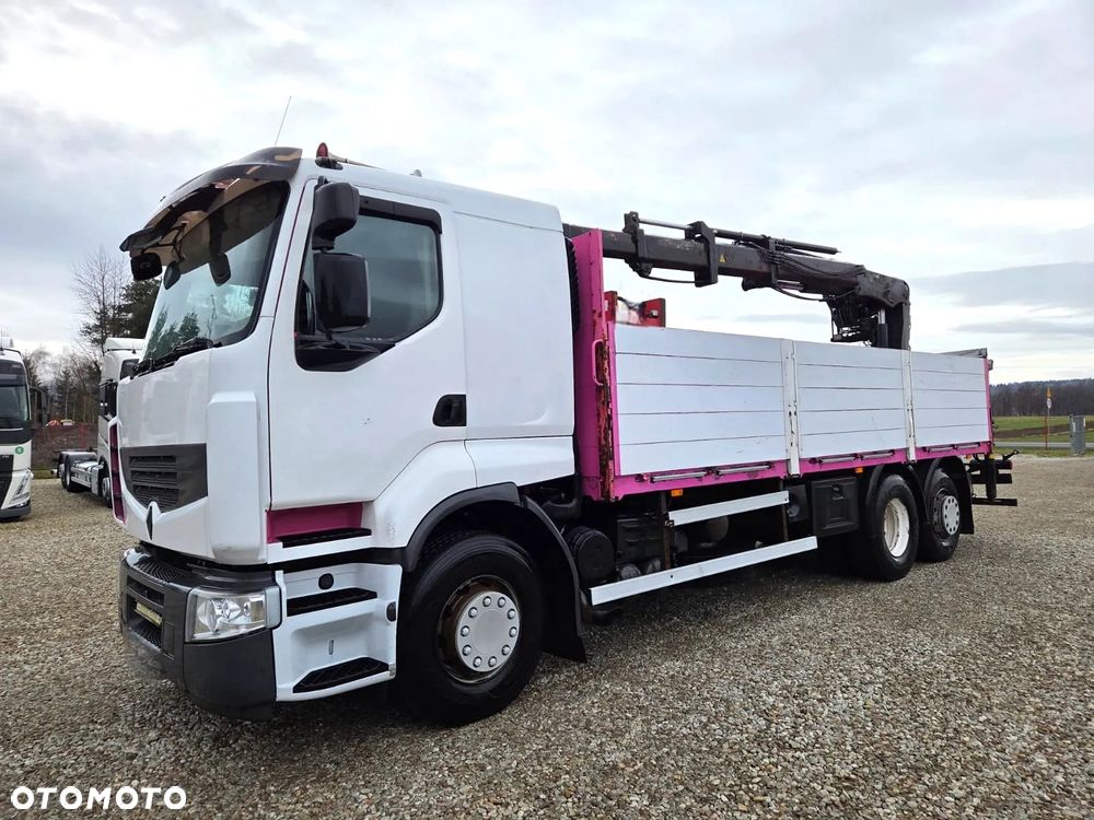Renault PREMIUM 460DXI / 6X2 / HIAB 133K PRO / CHWYTAK / SKRĘTNA OŚ - 3