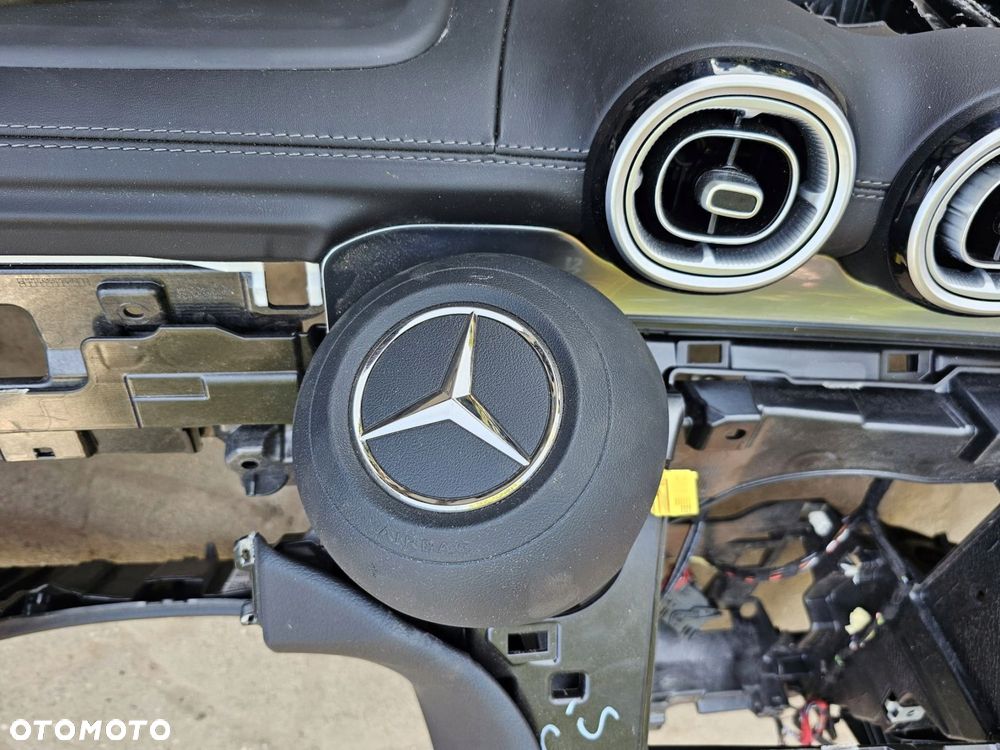 konsola airbag pasy komplet mercedes glc 254 skóra head up - 5