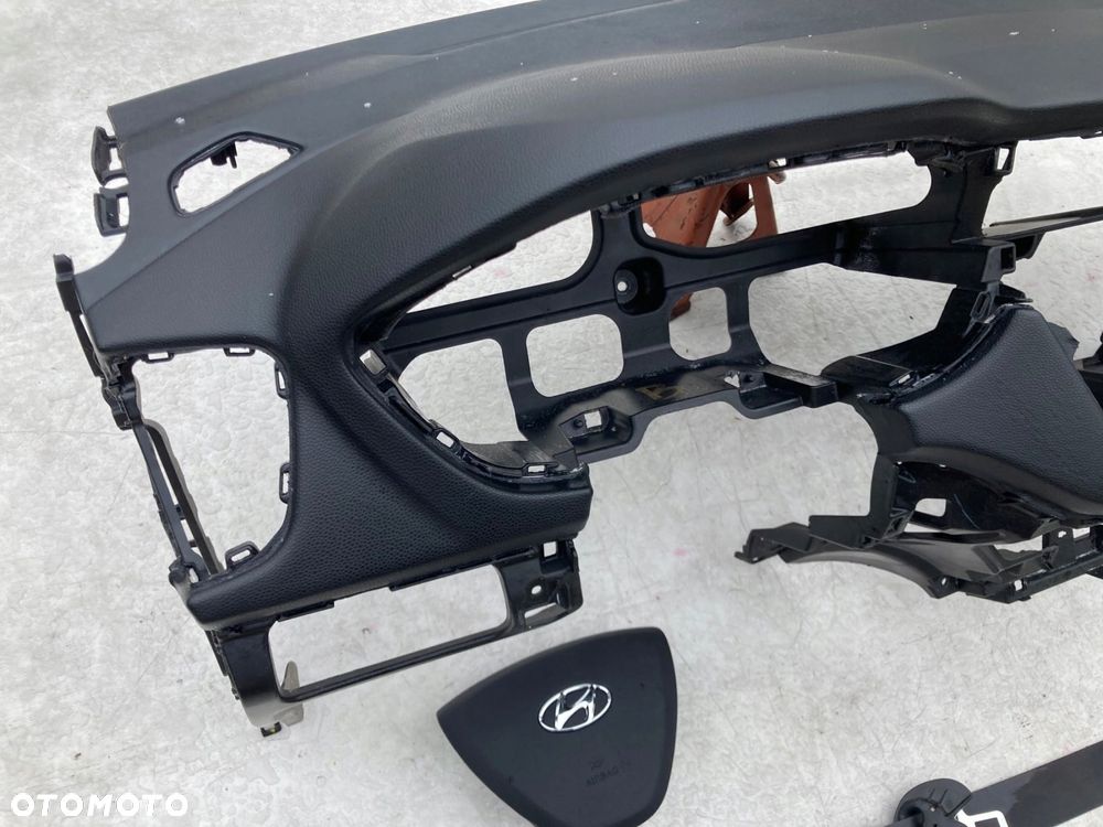 hyundai i20 ii kokpit deska konsola poduszki pasy - 5