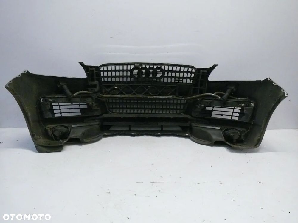 ZDERZAK PRZEDNI AUDI Q7 S-LINE 4L 4L0 2005 2009 GRILL XENON HALOGENY LED - 4