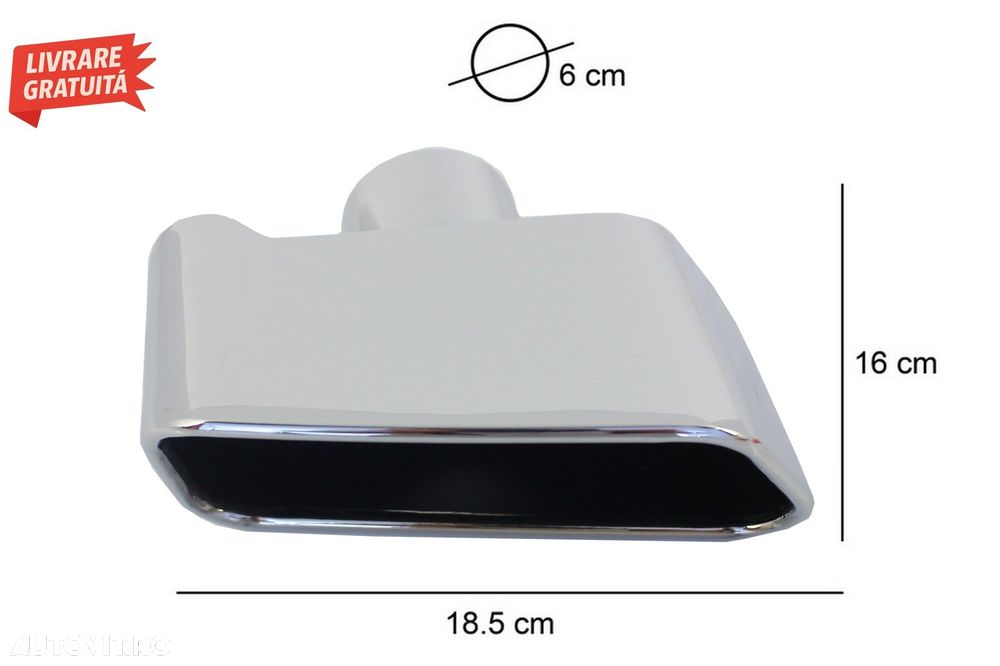 Tobe Ornamente prntru Sistemul de Evacuare BMW 5 Series F10 F11 (2011-2017) Sport - livrare gratuita - 10