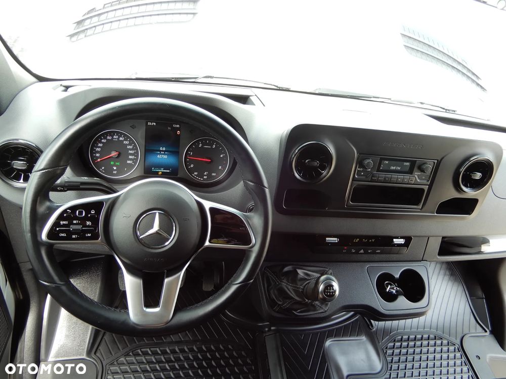 Mercedes-Benz SPRINTER 319 CDI 3.0 V6 190 KM Winda Załadowcza BÄR 600 Kg Udźwig Furgon Blaszak Maxi 4325 mm 1095 Kg Ładowności Wzmacniany Stan Jak Nowy UNIKAT MEGA OKAZJA POLECAM - 35