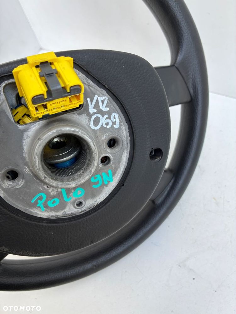 VW POLO 9N KIEROWNICA AIRBAG PODUSZKA KIEROWCY KOMPLET - 2