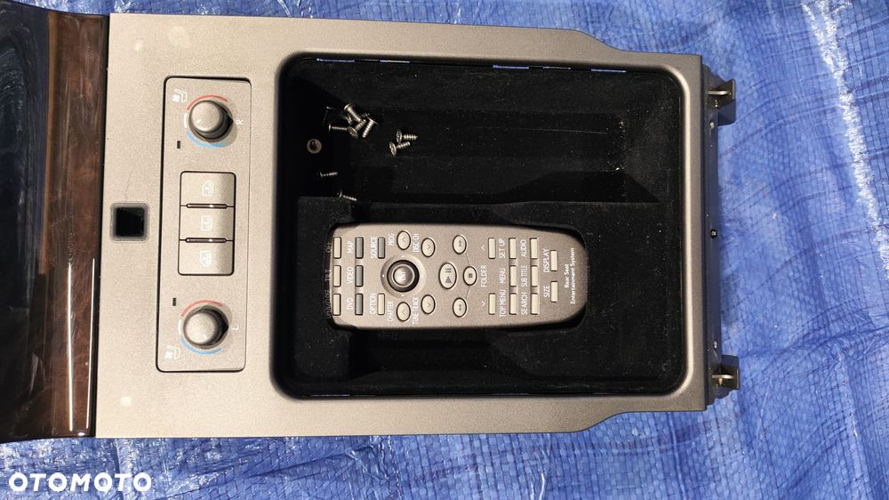 DREWNO LISTWY OZDOBNE DEKORY ZESTAW KOMPLET PRZEŁĄCZNIK WŁĄCZNIK PANEL SZYB GRZANIA FOTELI KANAPY ROLET ŻALUZJI ZAWIESZENIA TRAKCJI STEROWANIA NAWIEWU RADIA TYŁ PILOT DVD LEXUS LS IV LS460 LS600H 07-09r - 6