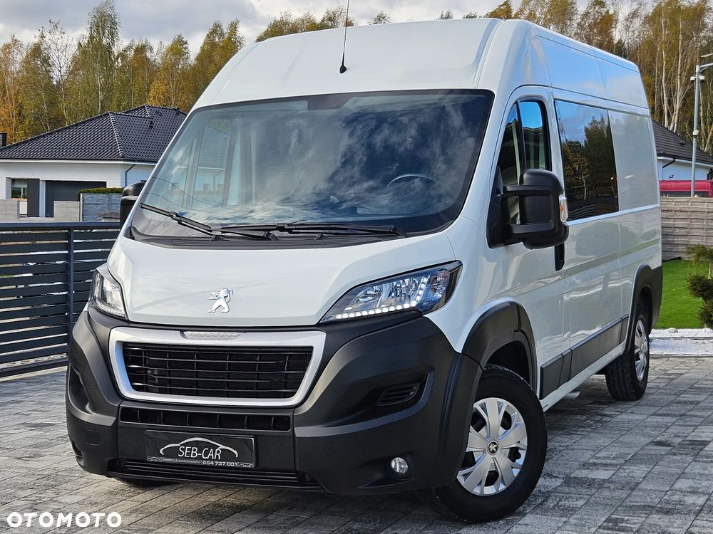 Peugeot BOXER L2H2 Brygadowy 6-os SalonPL FV23% - 1