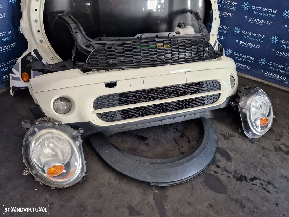 Frente completa usada MINI ONE D R56 capot parachoques oticas guardalamas R55 R57 - 4