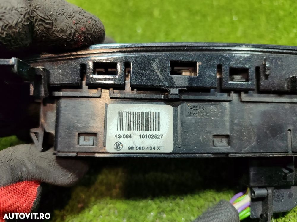 PANOU CONTROL AVARIE / TRACTIUNE PEUGEOT RCZ 1.6 BENZINA 2013 COD OEM 98060424XT / 2009-2016 - 8