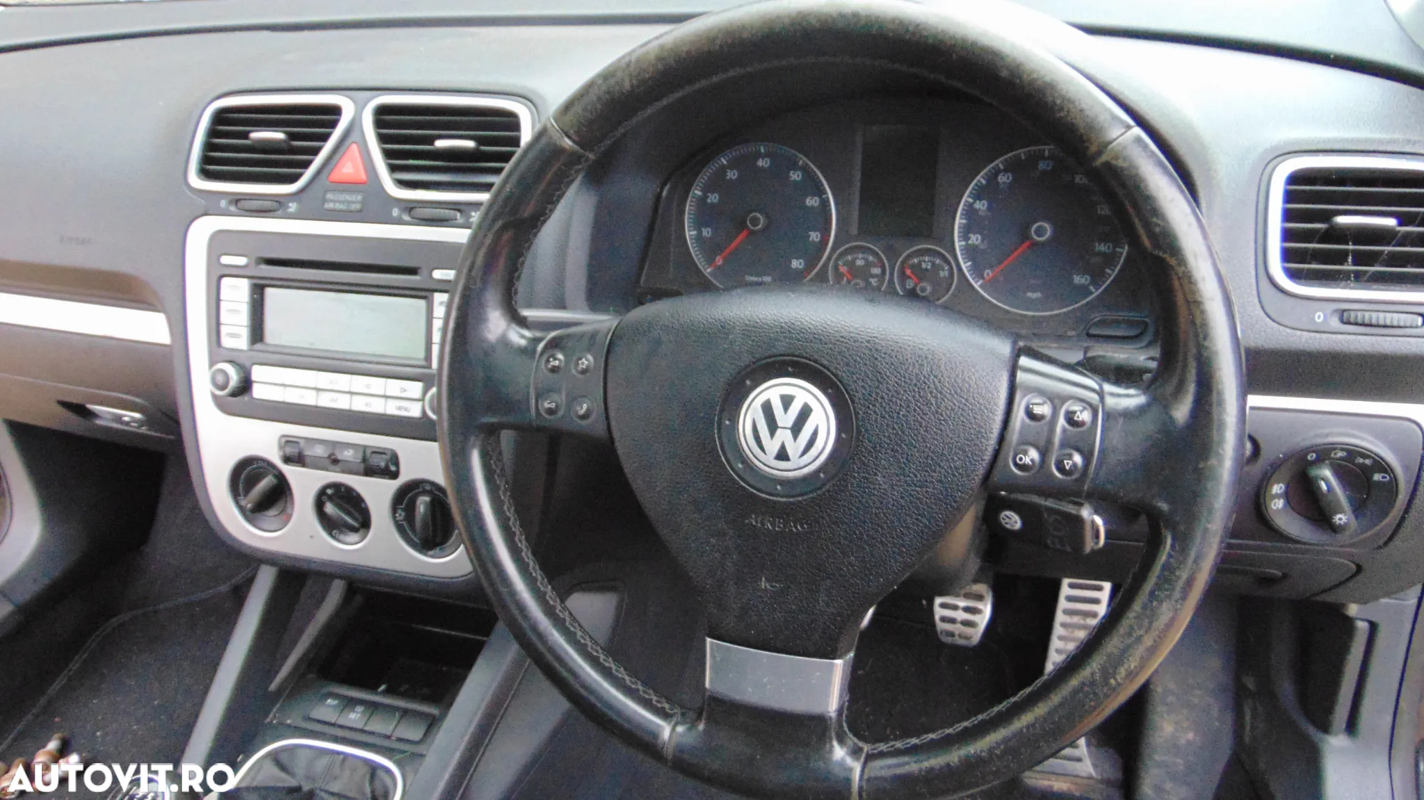 Airbag volan VW eos scirocco golf 6 airbag sofer dezmembrez eos 2.0 fsi - 2