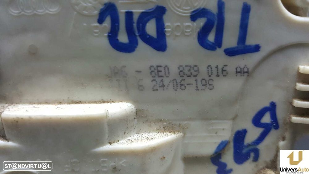 FECHADURA PORTA TRASEIRA DIREITA AUDI A4 BERLINA (8E) 2.0 TDI (DPF) (125KW) - 4