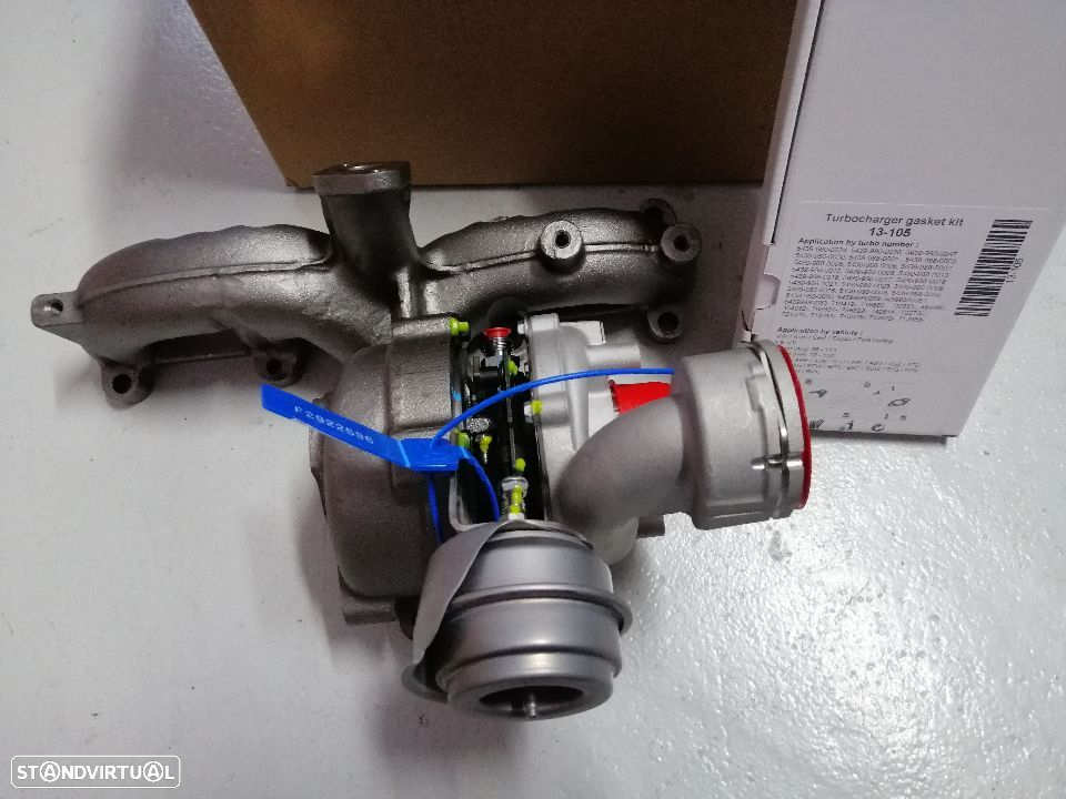 Turbo do Motor Vw Skoda Seat Audi 1.9 Tdi PD - 2