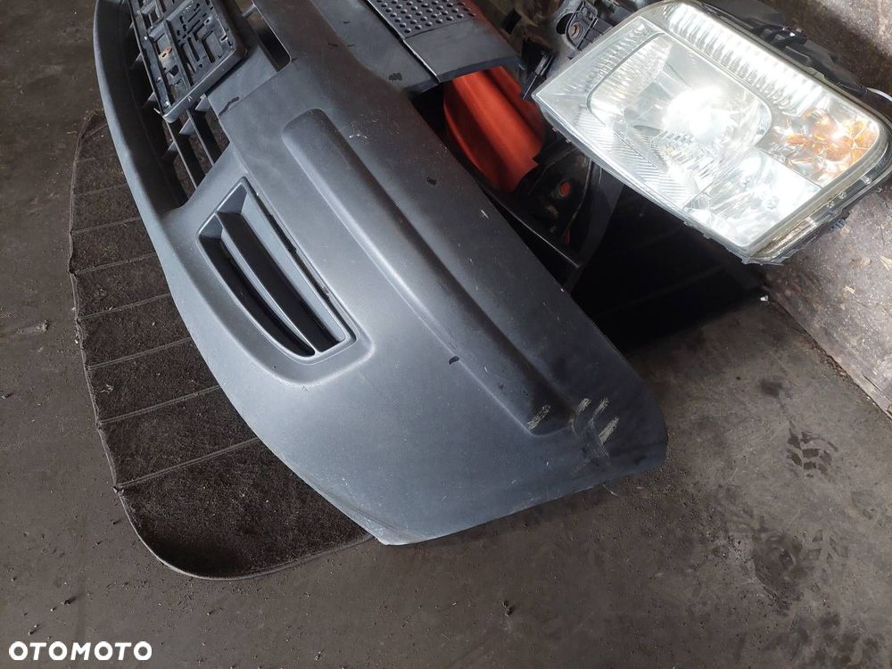 KOMPLETNY PRZÓD MASKA ZDERZAK BŁOTNIKI LAMPY PAS PRZEDNI FIAT PANDA II 199 - 8