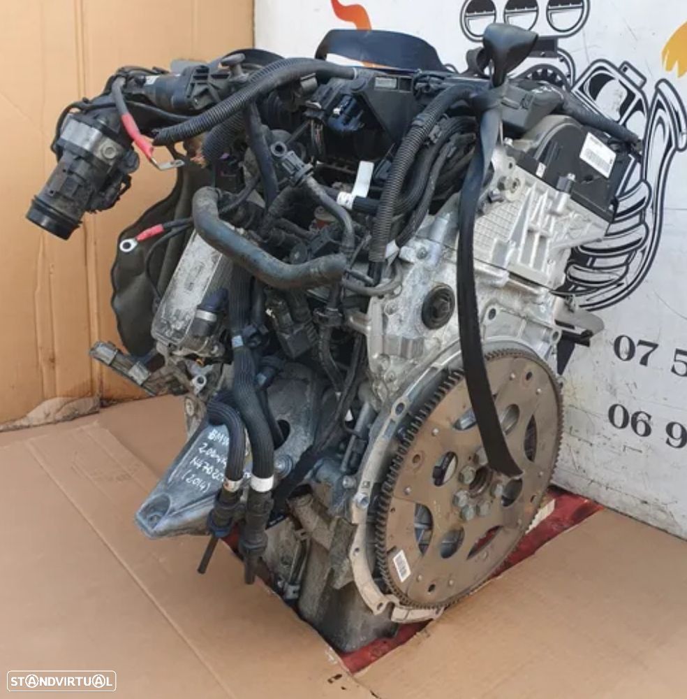 Motor BMW 320d / 118d / 520d / X1 / X3 2.0D 16V N47D20C com garantia - 3