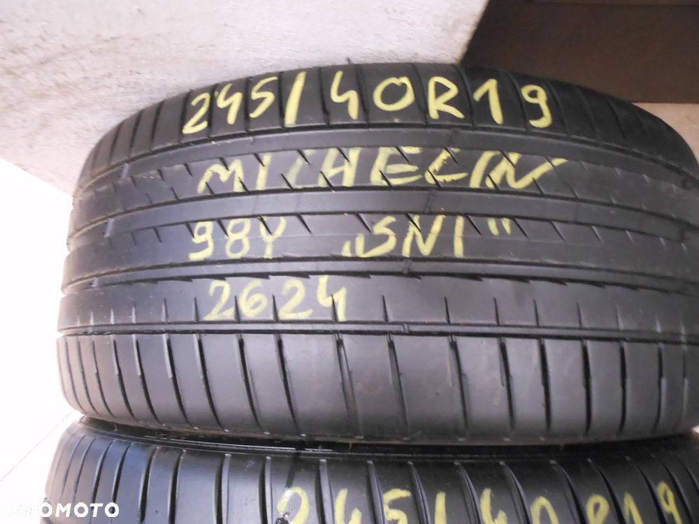 Opony 245/40r19 michelin pilot sport 4* 6,2mm lato para - 2