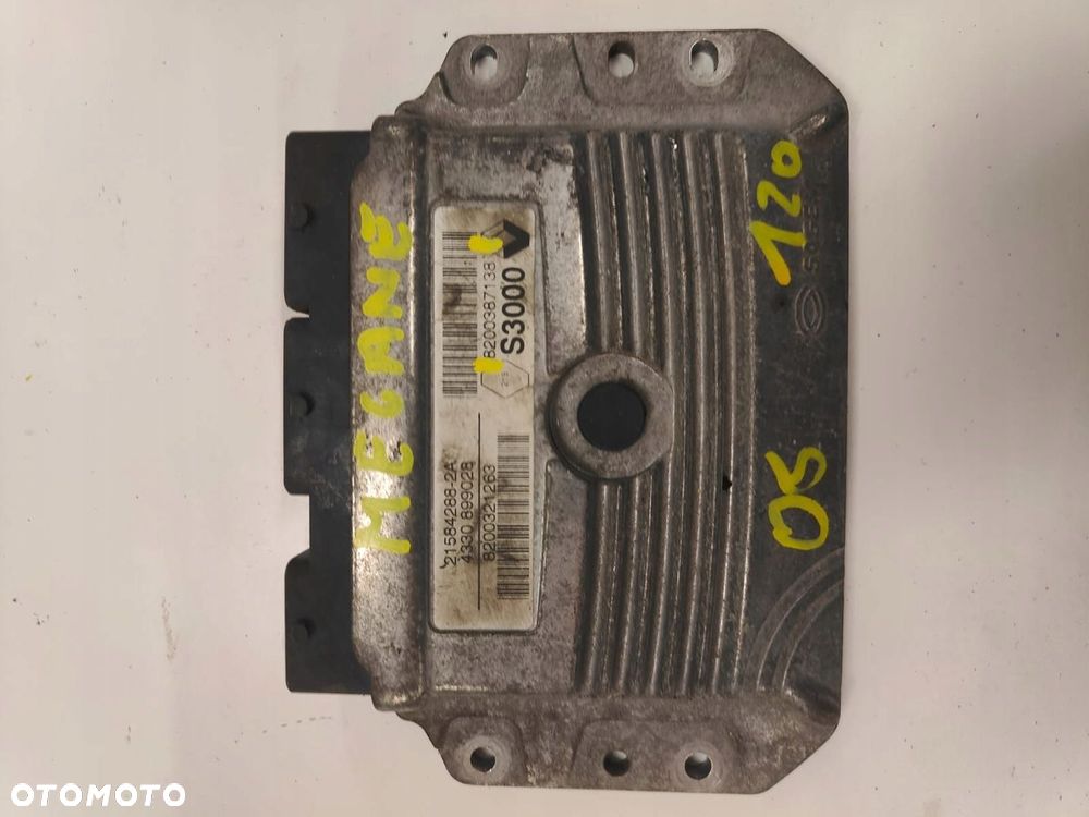 Renault megane 8200321263 8200387138 KOMPUTER STEROWNIK SILNIKA - 1