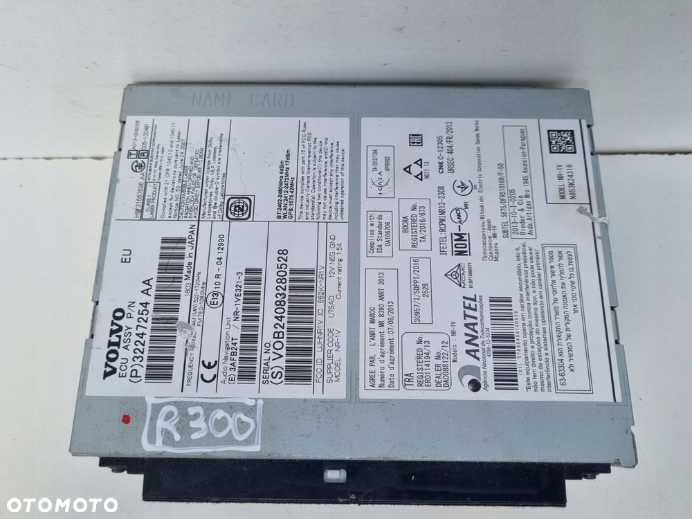 RADIO Volvo VOLVO V60 I S60 II V40 II CZYTNIK NAWIGACJI 32247254 32247254AA - 3