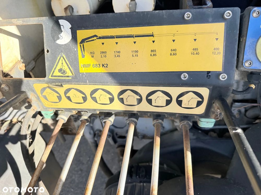 Renault MIDLUM 180 dci Wywrotka+HDS+2 Łyżki - 22