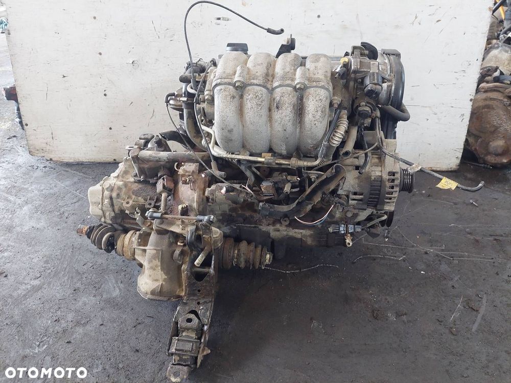 SILNIK KOMPLETNY OSPRZĘT SKRZYNIA DAEWOO LANOS I 1.5 16V A15DMS M4176 - 1