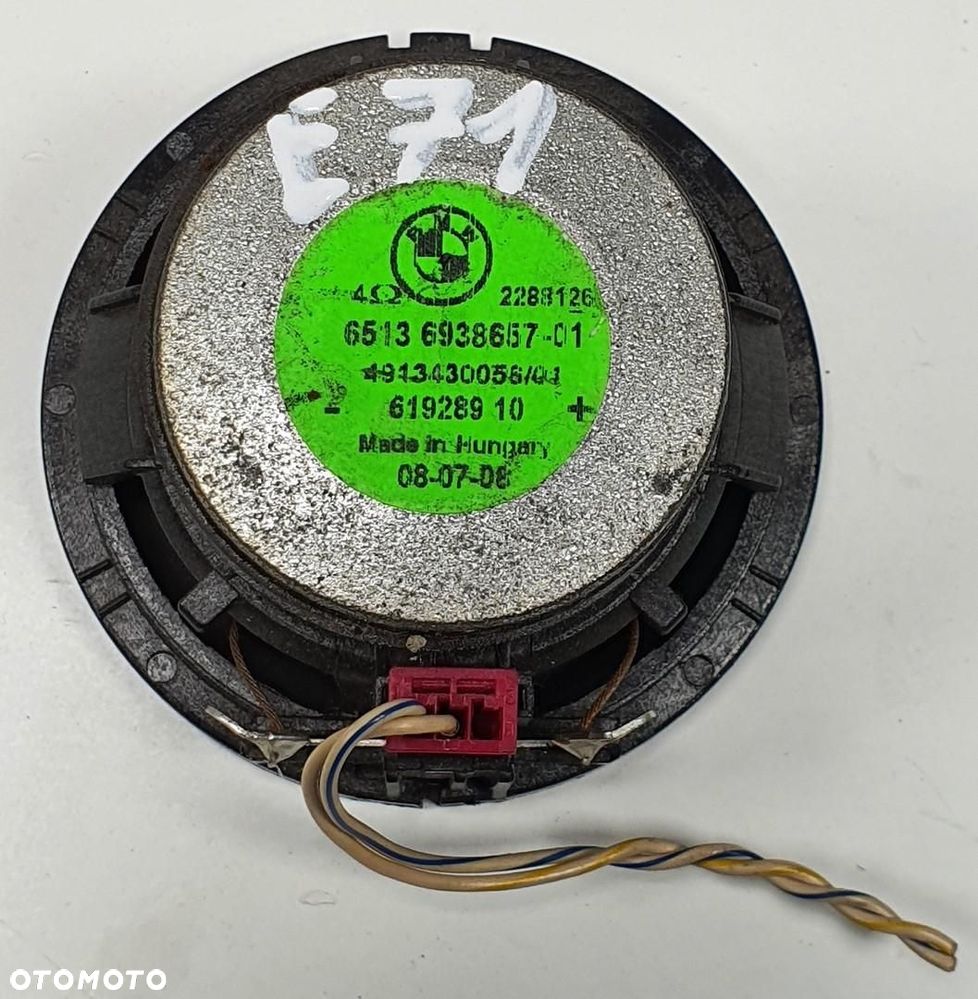 GŁOŚNIK BMW X6 E71 E70 6938657 - 2