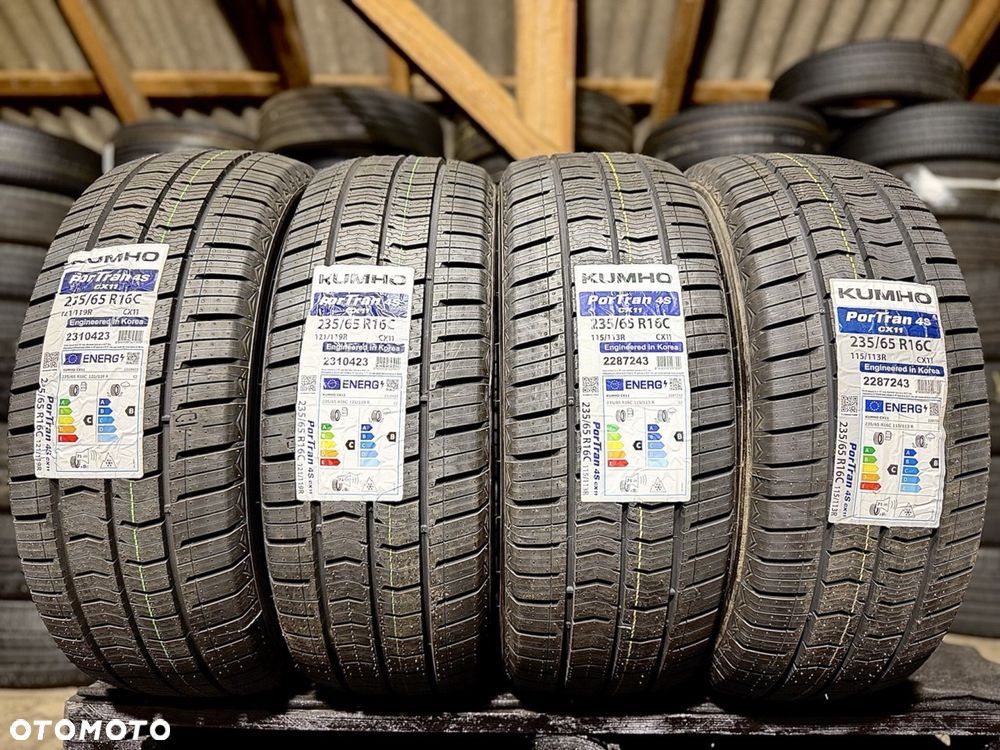 Opony całoroczne 235/65 R16c Kumho portran 4s NOWE! 2024 letnie/zimowe - 1