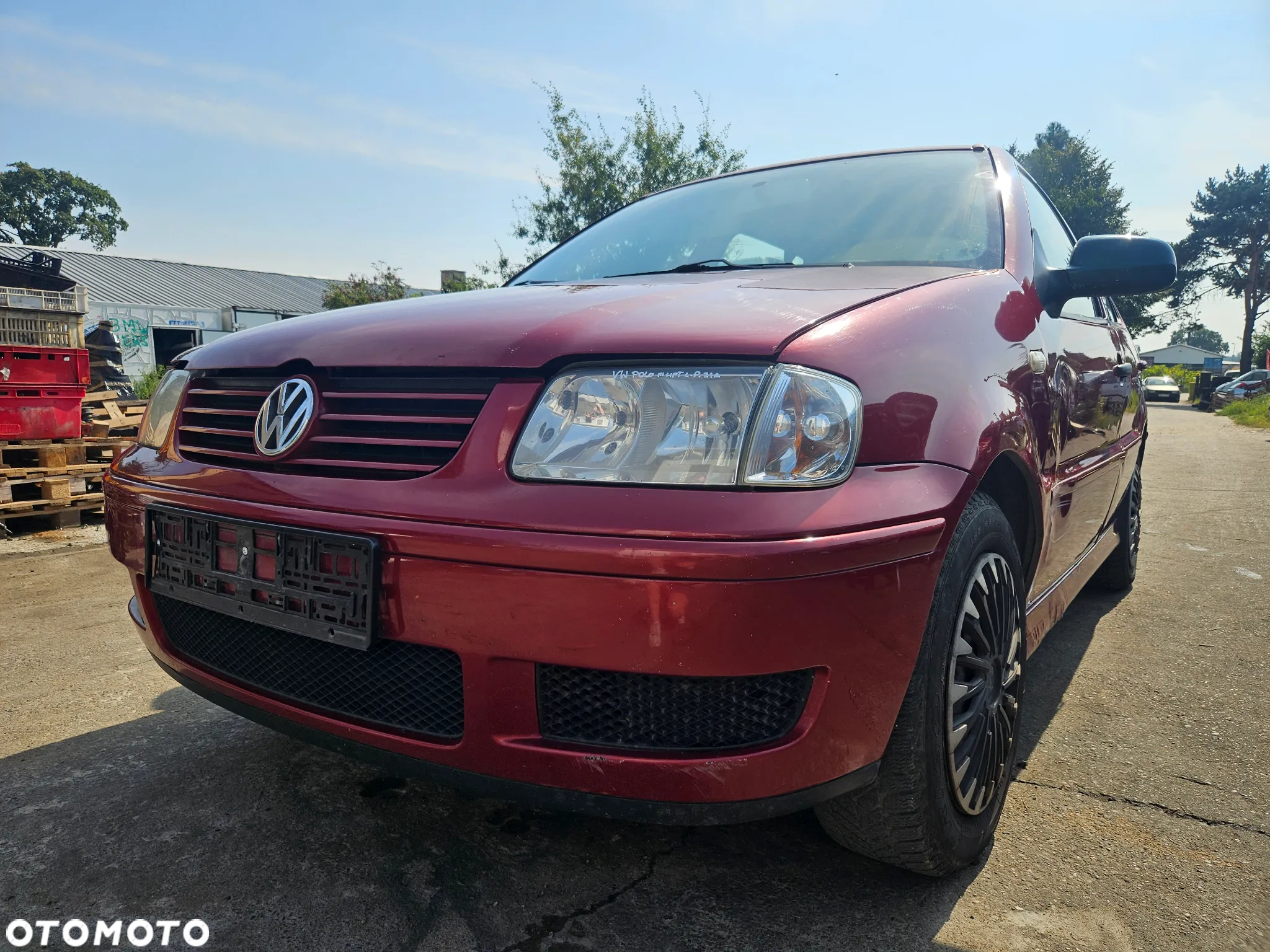 VW POLO III LIFT 6N2 ZDERZAK TYŁ TYLNY TYLNI LC3K - 21
