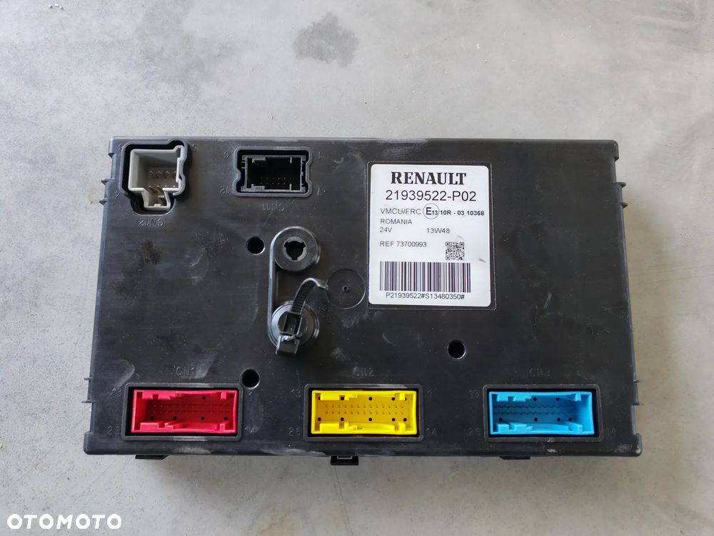 STEROWNIK MODUŁ VMCU RENAULT RANGE GAMA T C K 21939522 P02 21936559 P01 - 2