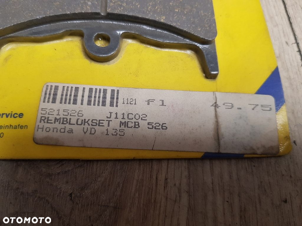 Klocki hamulcowe TRW-Lucas MCB 526 Honda CBX550F VT500E - 5