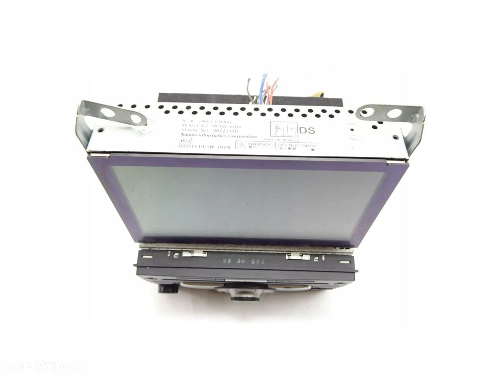 radio cd wyświetlacz nissan x-trail t31 - 2