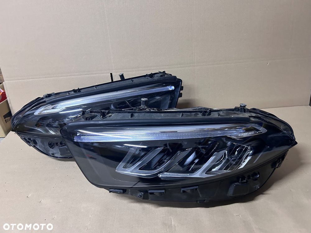 LAMPA LEWA PRAWA MERCEDES A KLASA 177 W177 A177 LIFT LED HIGH PERFORMANCE FULL LED KOMPLET LAMP PRZÓD PRZEDNIE - 1