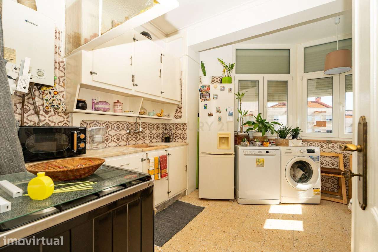 Apartamento T2 em Lisboa com Excelente Localização e Conforto - Grande imagem: 4/23
