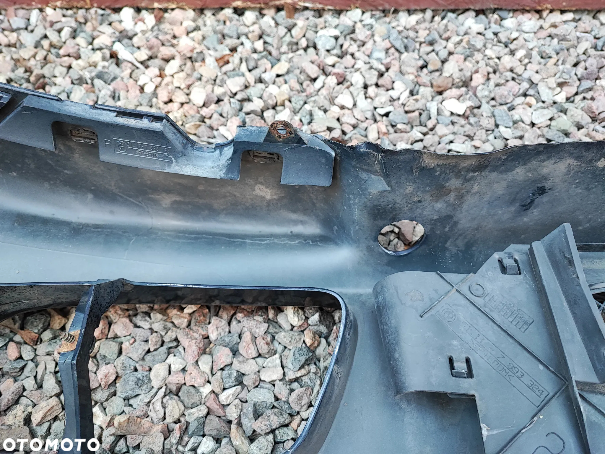 BMW E46 SEDAN / KOMBI ORYGINALNY ZDERZAK M-PAKIET PRZÓD POŁÓWKA DO SPAWANIA W KOLORZE ORIENT-BLAU METALICK O NR.  51 11 7 893 328 OEM - 22