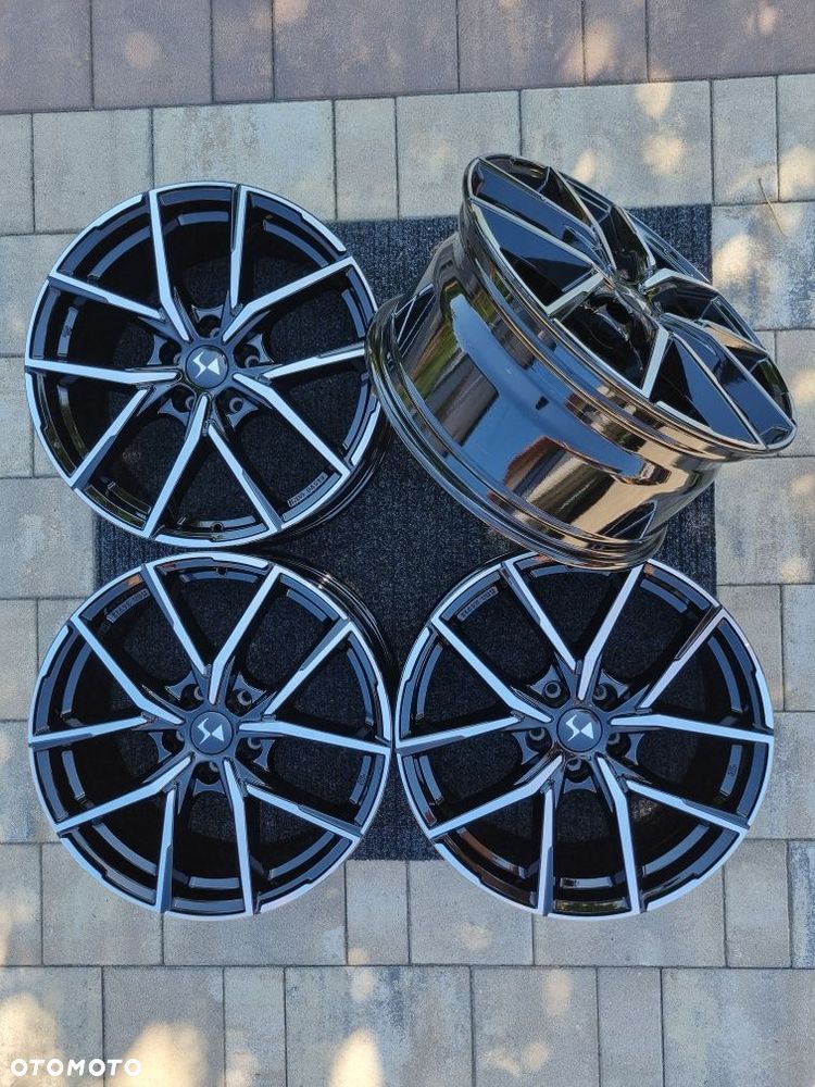 Felgi DS 18 " Nowe aluminiowe 5x108 DS4 , DS7 Crossback DS9 czarny/poler - 7