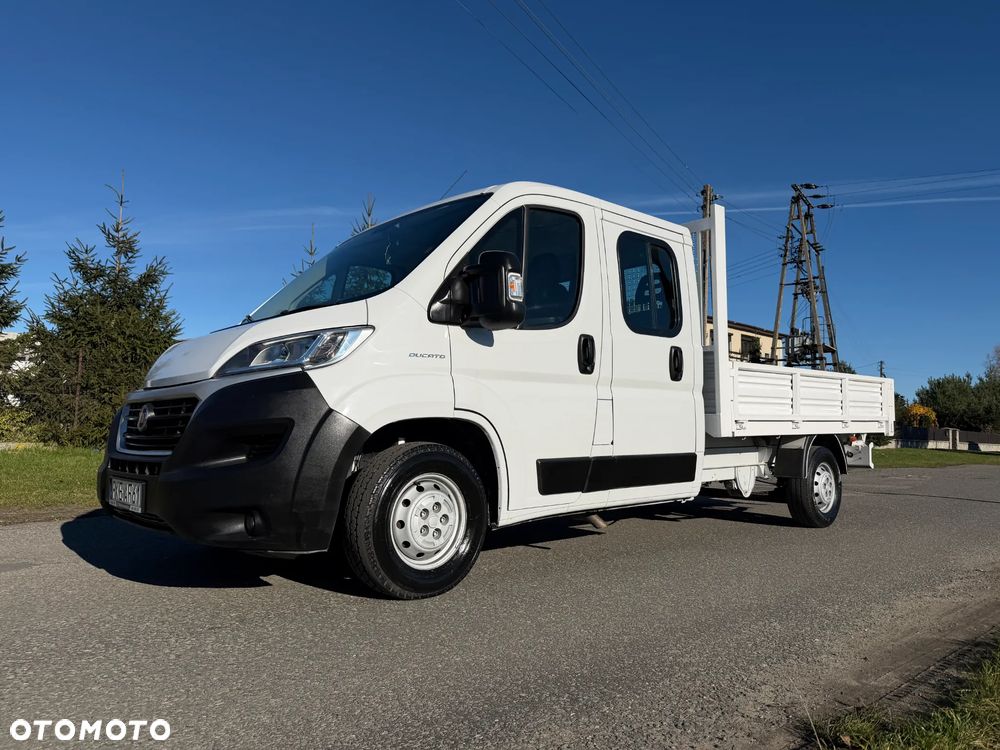 Fiat Ducato * 2.3 / 130KM * DOKA / Brygadówka * Skrzyniowy * 7 Osób * - 1