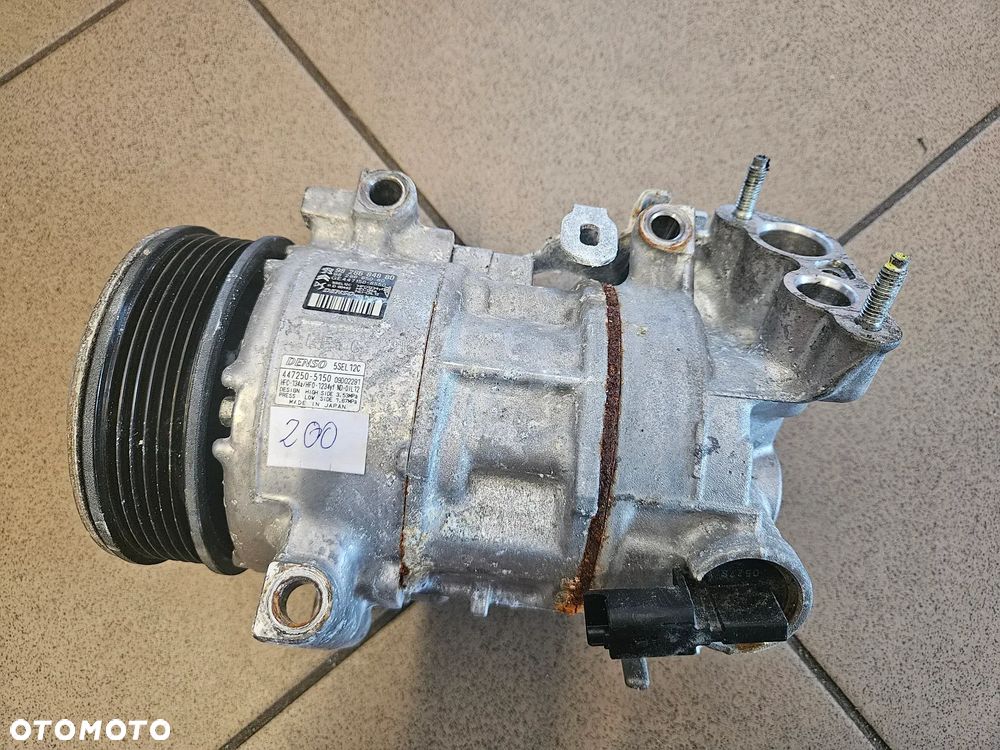 SPRĘŻARKA KLIMATYZACJI OPEL CORSA F 1.2 PEUGEOT 2008 II 208 II 9828684880 - 1