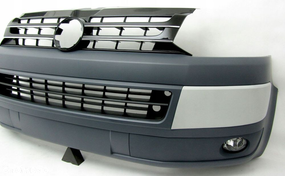 Zderzak przedni VW T5 09 - 15 Multivan Caravelle Bez Pdc - 1
