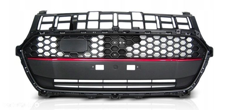 Atrapa Grill Kratka Tuning Czarna Black Suzuki Swift V 5 2017-2021 - 1