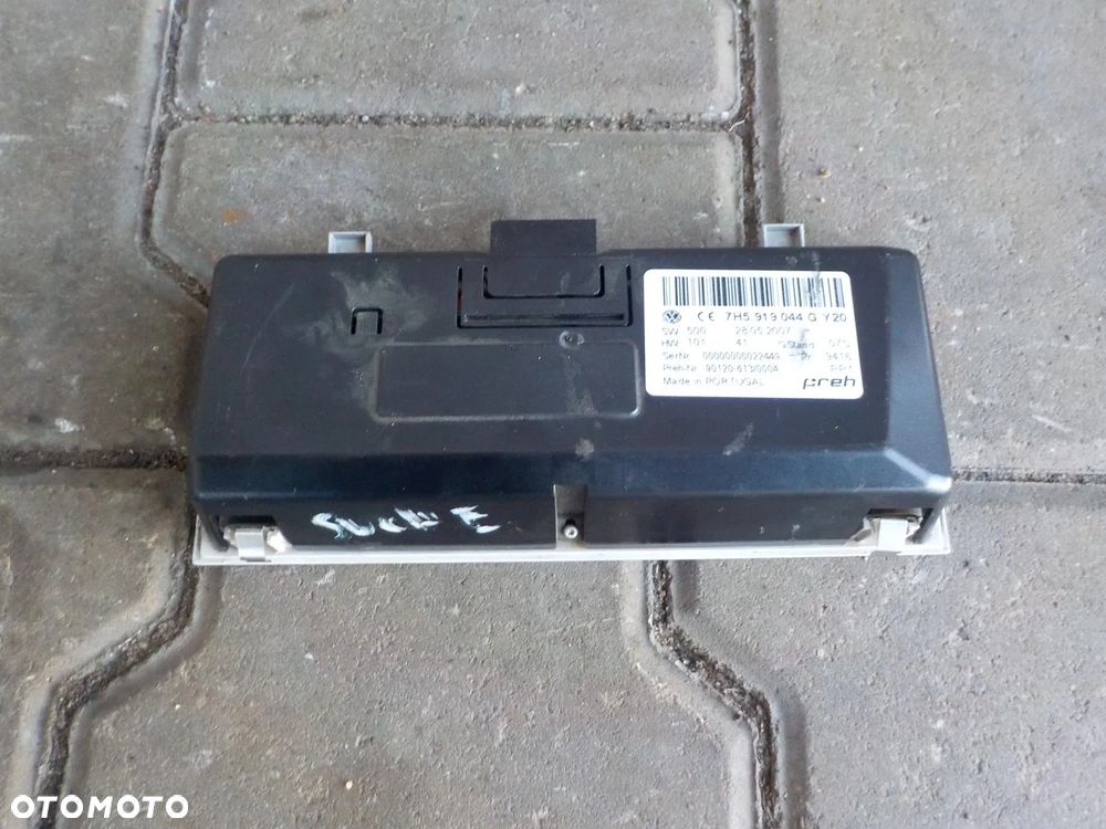 VW T5 PANEL STEROWNIK WEBASTO SUCHE 7H5919044G - 2