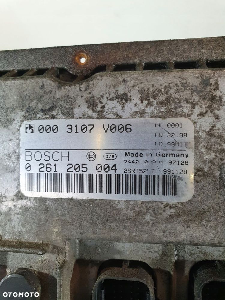 sterownik silnika smart fortwo 0.6 t 0261205004 - 3