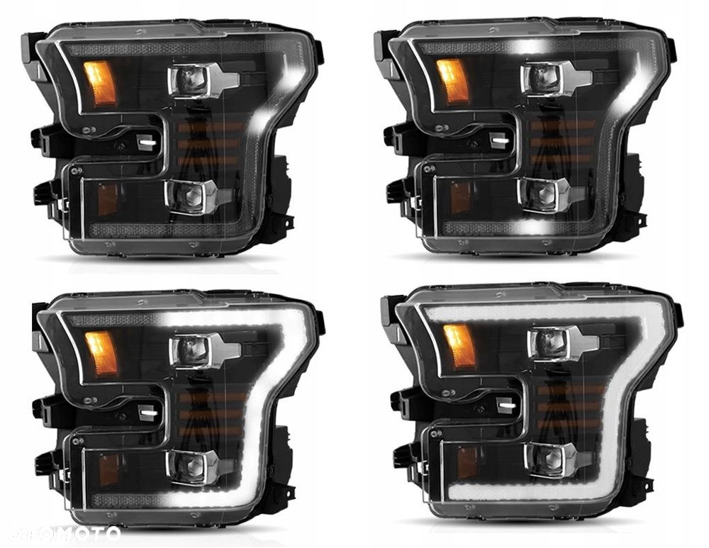Reflektory Lampy kpl Vland LED Ford F150 F-150 XIII mk 13 14-18 Raptor -20 - 4