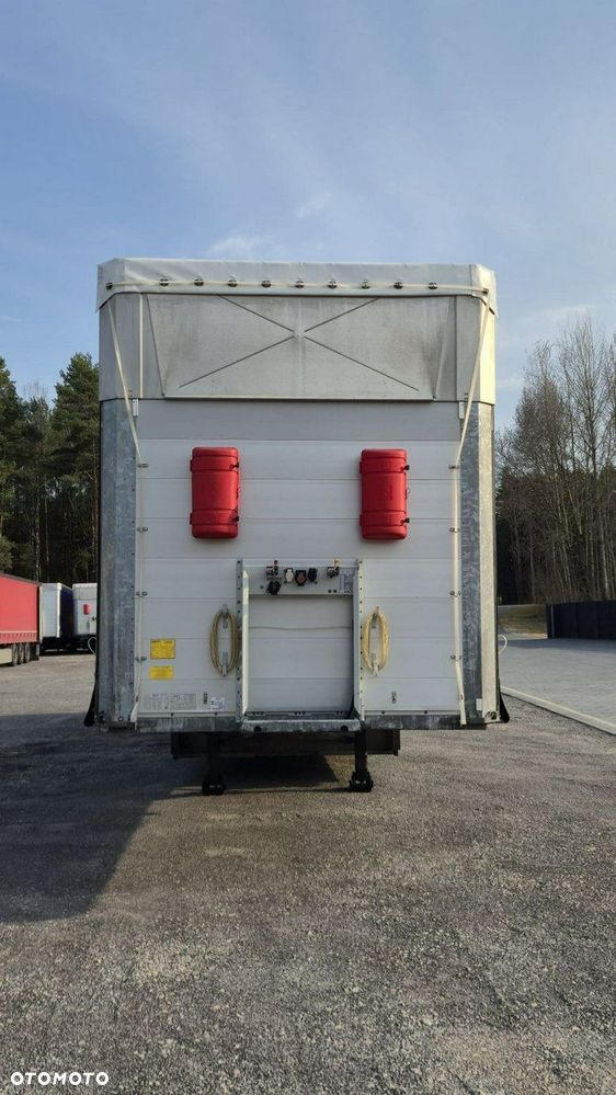 Schmitz Cargobull Firana Standard, Dach podnoszony, Oś podnoszona - 4
