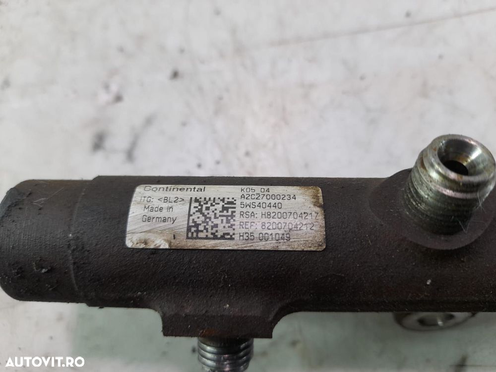 Rampa injectoare 8200704212  1.5 DCI k9k858 Dacia Duster 1 [facelift] - 3