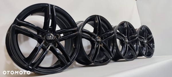 5x112 17" audi a3 a4 A5 A6 A7 Q3 Q5 czarne VW golf passat tiguan