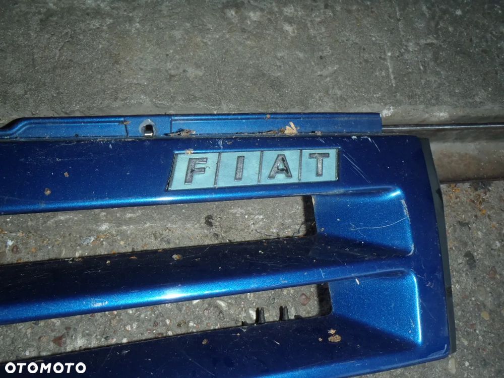 grill atrapa ramka logo znaczek emblemat fiat uno punto II lift posiadam wszystkie części - 2
